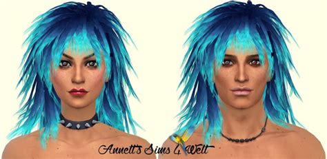 Wild Hair Recolors At Annetts Sims 4 Welt Sims 4 Updates