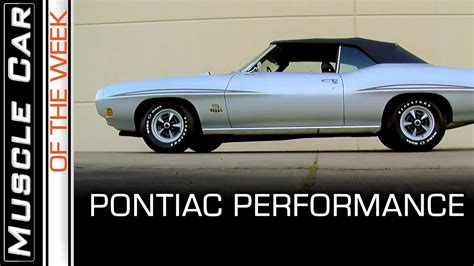 Pontiac Performance Muscle Car Of The Week Episode 368 Youtube