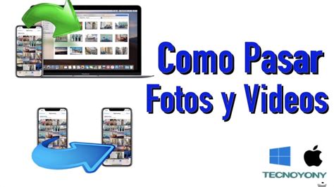 Como Transferir Fotos Y Videos Desde Iphone A Pc O Mac Youtube