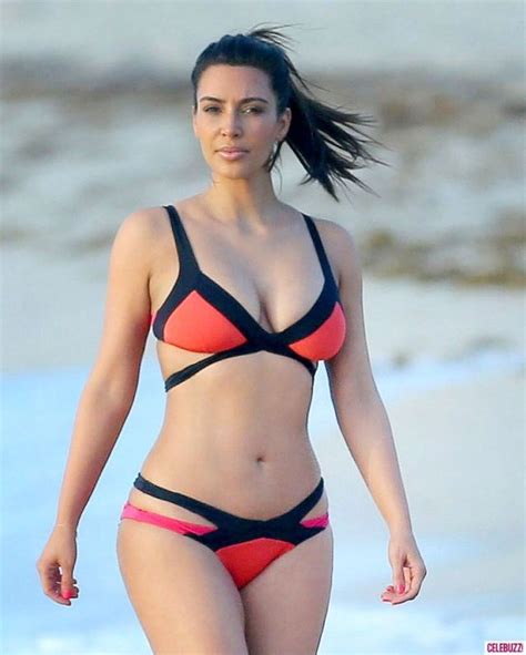 The Hottest Kim Kardashian Bikini Photos Expose Her Hot 14190 The