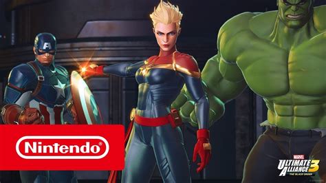 Marvel Ultimate Alliance 3 The Black Order Launch Trailer Nintendo