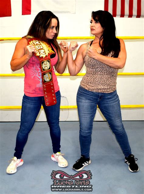 Jezabel Challenges Champ Jen To A Piledriver Rematch Lucha Girls Wrestling