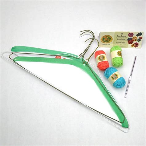 Yarn Covered Hangers Hanger Crafts Diy Clothes Hangers Yarn