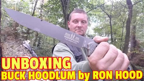 Unboxing Ron Hoods Hoodlum Buck Hoodlum Youtube