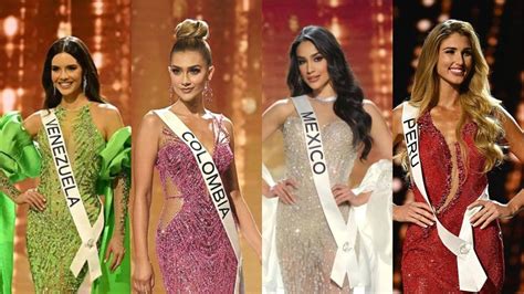 miss universo las candidatas que ingresaron al top 16 del concurso de belleza infobae