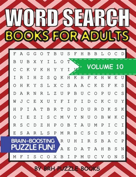 Word Search Puzzles For Adults Word Search Books For