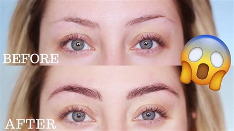 How To Tint Your Eyebrows Glamnanne Youtube