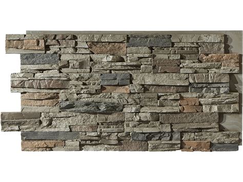 Sedona Dry Stack Faux Stone Panels