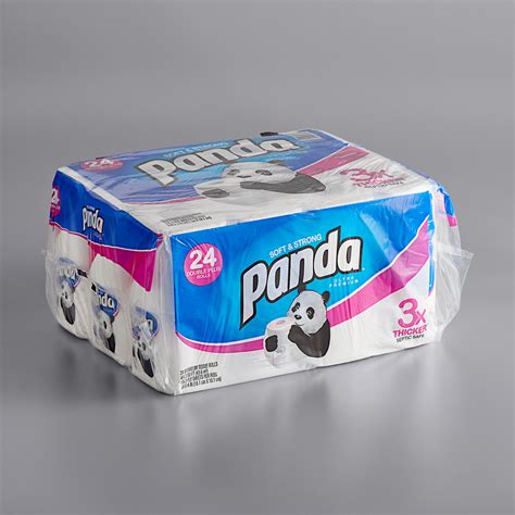 Panda 2 Ply Ultra Premium 176 Sheet Bathroom Tissue Roll 24case