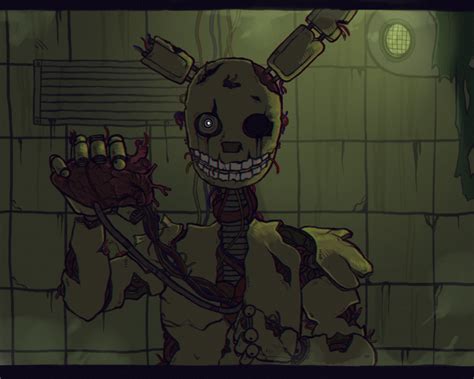 Five Nights At Freddy S Springtrap By Ginushka123456789 On DeviantArt