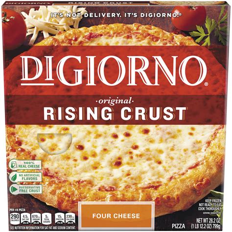 Digiorno Original Rising Crust Four Cheese Frozen Pizza 28 2 Oz Box