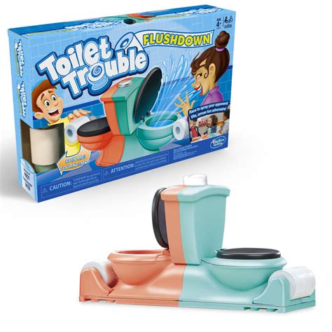 Hasbro Gaming Toilet Trouble Flushdown Toys R Us Canada