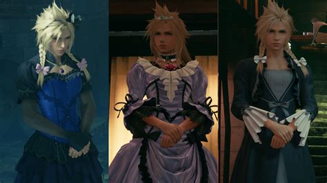 Final Fantasy Vii Remake Dresses How To Get Every Dress For Cloud