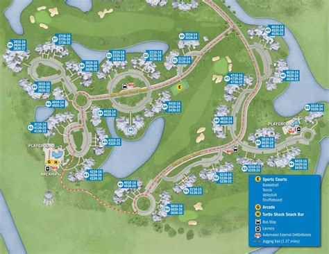 Old Key West Resort Map Kennythepirate S Guide To Disney World