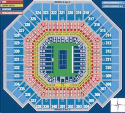 Center court at the us open is arthur ashe stadium. Arthur Ashe Stadium Seating Chart | US Open Seating Chart
