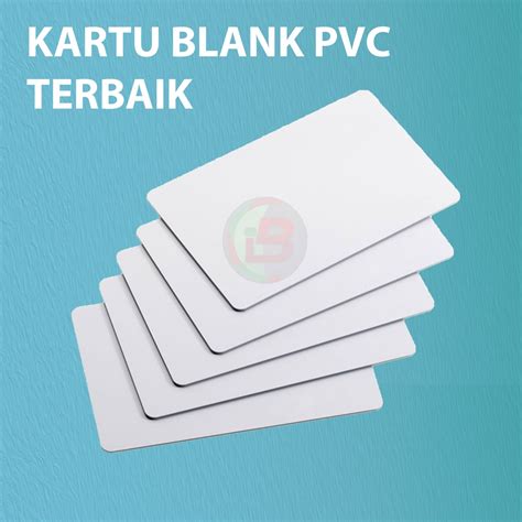 Jual Kartu Plastik Pvc Blank Id Card Min Pembelian 50 Pcs Bahan