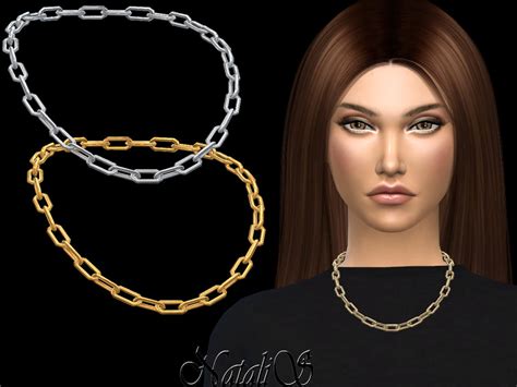 The Sims Resource Natalissimple Chain Collar