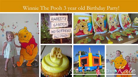 But is it really your birthday? he asked. Winnie the Pooh Birthday Party!