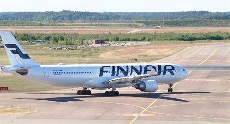 Finnair S Aircraft Airbus A330 300 Editorial Image Image Of
