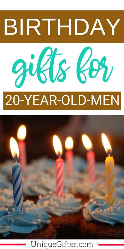 These are nutrients that women need most and may not get but it should be. Birthday Gifts For 20 Year Old Men - Unique Gifter ...