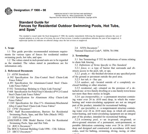 Astm F 1908 - 98 pdf free download - All Precious Civil Standards