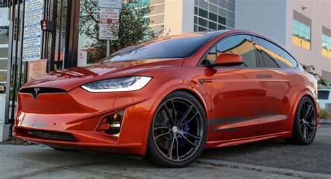 Tesla Tuner Unplugged Performance Reveals Modified Model X At Sema