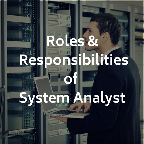 Roles And Responsibilities Of System Analyst Journal