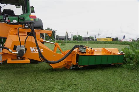 The first mechanical driven flail mower with almost 250 cm side shift and still very close mounted to the. Votex-modulaire-maaiers - Votex