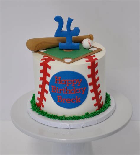 Baseball Themed Birthday Cake Artofit
