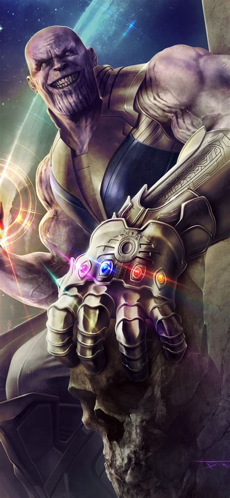 1125x2436 Thanos Infinity Stone Artwork Iphone Xsiphone