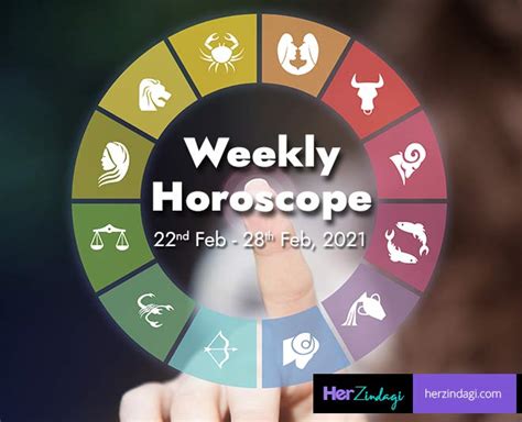 Weekly Horoscope 22 To 28 February By Pandit Ji Weekly Horoscope 22