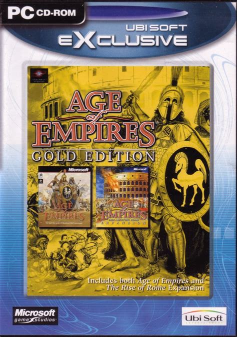 Age Of Empires Gold Edition 1999 Windows Box Cover Art Mobygames