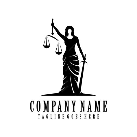 Premium Vector Lady Law Logo Vector For Law Firm Legal Logo Design