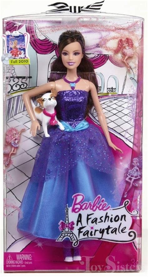 2009 Barbie A Fashion Fairytale 2 In 1 Marie Alecia Toy Sisters