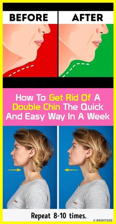 how to get rid of a double bark the quick and easy way double chin double chin reduction