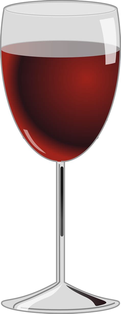 Download Public Domain Clip Art Image | Glass of red wine | ID ...