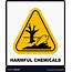 Harmful Chemicals Keep Out Hazardous To Aquatic Vector Image