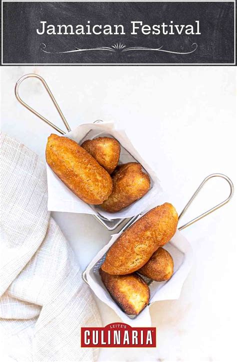 Jamaican Fried Dough ~ Festival Recipe Jamaican Recipes Fried Dough Cooking Recipes