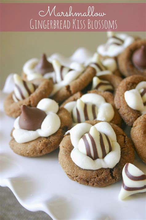 The spice level is moderate — there's enough cinnamon and ginger to make you pay attention, but this is still a cookie you'll be happy to have for dessert. Hershey Kiss Gingerbread Cookies - Gingerbread Kiss Cookies Life Love And Good Food - The best ...