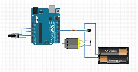 How To Control A Dc Motor Speed With A Arduino Uno Board And A Potenti
