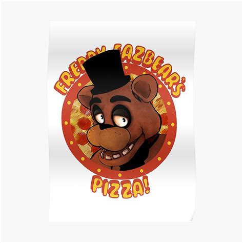 Fnaf Freddy Fazbear Logo Fazbears Pizza Poster For Sale By Images And