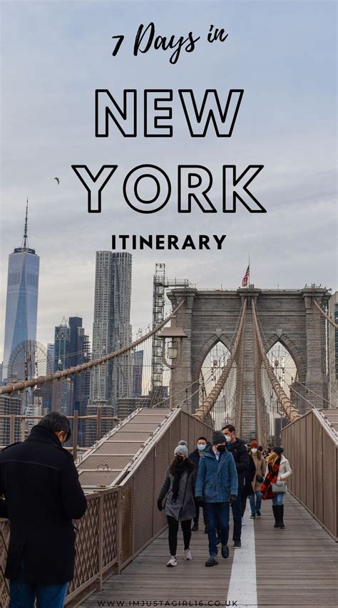 7 Days In New York Itinerary Ultimate 7 Day Nyc Itinerary Artofit