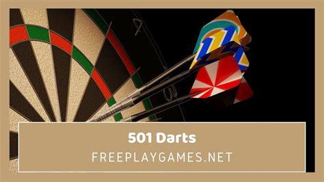 501 Darts 501 Darts Online Game Youtube