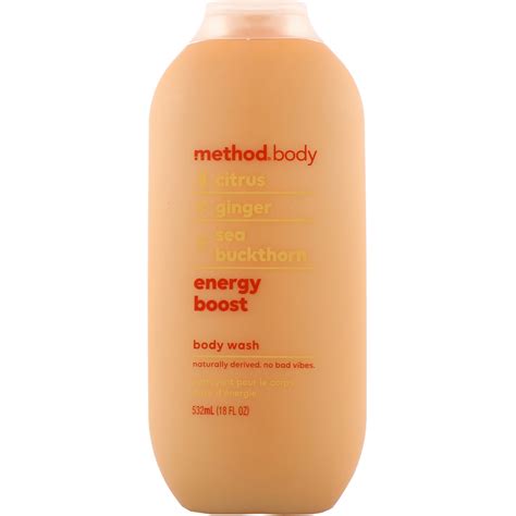 Method Body Body Wash Energy Boost 18 Fl Oz 532 Ml Iherb