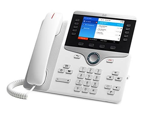 Cisco 8851 Ip Phone White Business Class Voip Phone With 5 Inch Screen