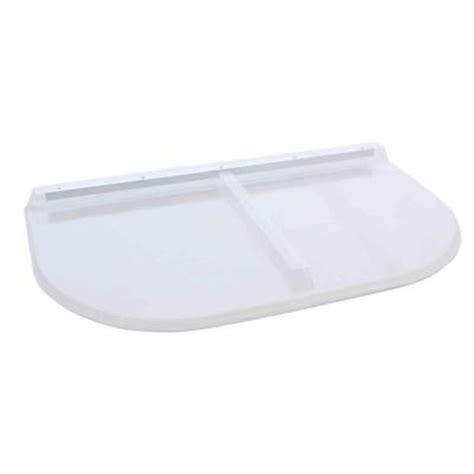 Excelling in only one area is a major issue with many plastic window well covers, but this one from the home depot solves several problems handily. Shape Products 45 in. x 26 in. Polycarbonate U-Shape ...