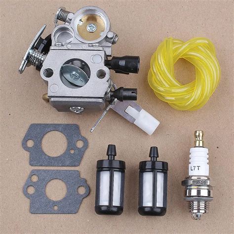 Carburetor Spark Plug Fuel Filter Line Kit For Stihl Ms171 Ms181 Ms201