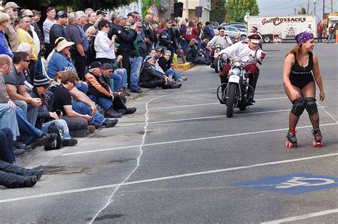 Oyster Run Seattle Cossacks Motorcycle Stunt And Drill