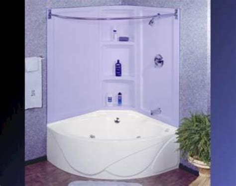 48 Corner Tub Shower Combo
