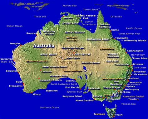 Australia Tourism | Australia Tourist Attractions | Map Of Australia: Australia Tourism ...